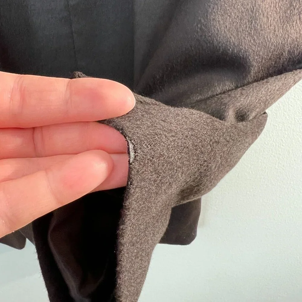 Calvin Klein 100% Cashmere Sport Coat Blazer Jacket 44R Brown‎ 2-Button